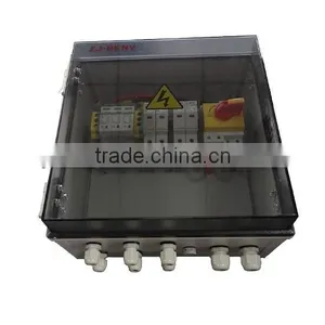 2 Strings PV Junction Box With DC MCB, DC SPD, DC Fuse thumbnail-1