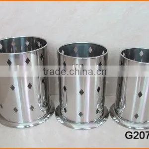 G2072 Stainless Steel Chopsticks Holder and Utensils Holder thumbnail-3
