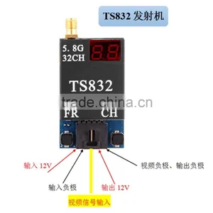 FPV RC Drone 32Ch 600mw TS832 5.8G 3.5km Wireless AV Receiver thumbnail-6