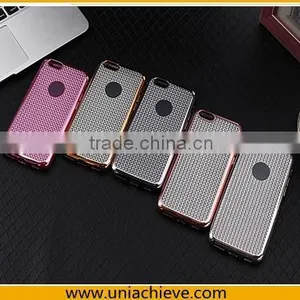 Luxury Clear Electroplating TPU Silicone Gel Soft Case For Apple IPhone 6S / IPhone 6S Plus thumbnail-1