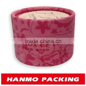Gold Foil Stamping Night Cream Cosmetic Packaging Round Tube Cylinder Box With Cushion Pad Inside thumbnail-4