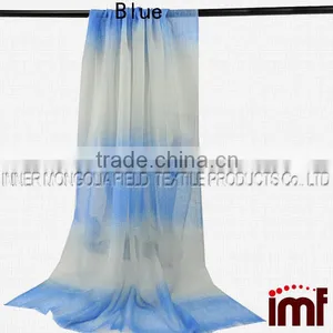 Women's High-Grade Elegant Painted 100% Pure Wool Scarf Shawl thumbnail-1
