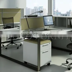 Modern 6 Person Office Workstation Partition With Metal Leg ( SZ-WS049-1) thumbnail-3