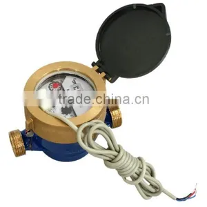 Single Jet Vane Wheel Dry Dail Remote Reading Water Meter thumbnail-2