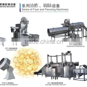 Hot Sale Fried Wheat Flour/maize Flour Production Line/bugles Snacks Corn Chips Machine thumbnail-2