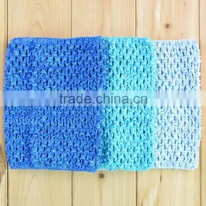 6 Inch 15cm X 15cm Cute New Baby Girl Elastic Rayon Waffle Headbands Crochet Tutu Tube Tops Chest Wrap thumbnail-4