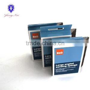 Trapezoid Sand Sponge With Card Package for Supermarket thumbnail-4