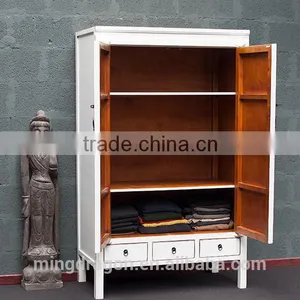 Bed Room Furniture,solid Wooden Wardrobe, thumbnail-3