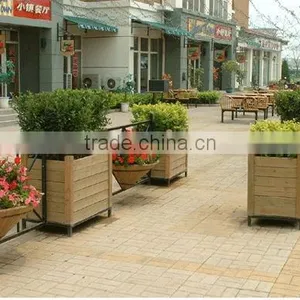 2013 Corrosion-resistant and Recyclable Wpc Flower Pot thumbnail-1