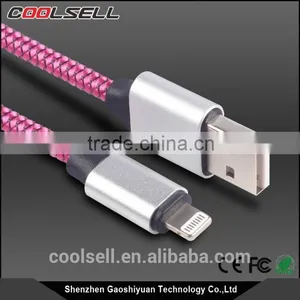 Braided MFi Usb Cable MFi Certified Charging and Syncing Usb Data Cable for IPhone 6s thumbnail-6