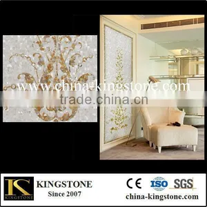 Hotsale Natural China River Mother of Pearl Shell Mosaic Wall Tile Designs thumbnail-1
