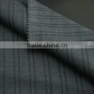 T R 65 35 Rayon Polyester Specification Covert Check Horizontal Stripe Fabric thumbnail-5
