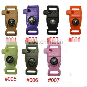 Fire Starter Buckle With Compass Personalized Buckle for Paracord High Demand Products in Market for Paracord Survival Bracelet thumbnail-4