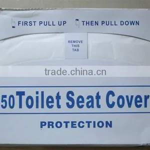 Disposable Paper Airplane Portable Waterproof Toilet Seat Covers thumbnail-5