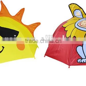 2015 Muni Children Cartoon Animal Shape Cheap Fashion Kids Umbrella With Two Ears Wholesale thumbnail-4