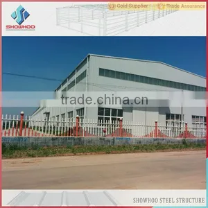 Construction Design Galvanized Prefabricated Steel Structure Warehouse Building for Sale thumbnail-3