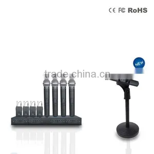 High Quality Four Handheld Four Lavalier Four Headwearing Microphone thumbnail-1