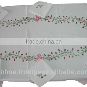 Cheap Cotton Table Cloth and Napkin thumbnail-1