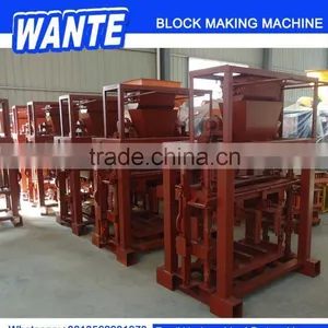 WANTE BRAND QT40-1concrete Block Machine Algeria With Quality Certification thumbnail-2