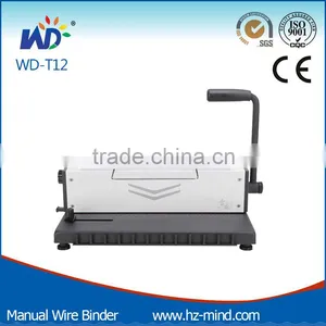 Office Machine Plastic Binding Machine Wire Binding Machine ( WD-T12 ) thumbnail-1
