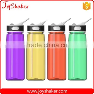 JoyShaker - BPA-free Tritan Water Bottle With Flip-top Lid and Straw,16/20-Ounce thumbnail-6