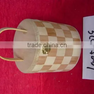 Buckets Coolers Holders Wooden Barrel Wooden Cask Wooden Bucket Ice Wood Bucket thumbnail-3