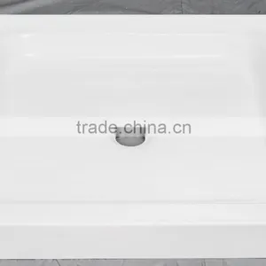 North America AUS Market UPC/cUPC Certified 3 Side Tile Flange Shower Base, Shower Tray, Deep Shower Tray thumbnail-2