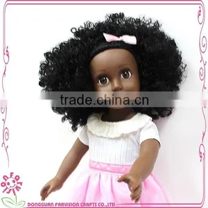 Farvision Doll 18 Inch Girl Black Girl With Afro Hair thumbnail-6
