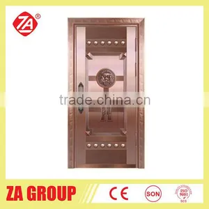 Entry Main Design Single Exterior Copper Door thumbnail-1