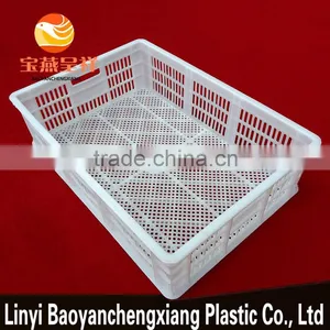 650x450x170mm Plastic Turnover Basket for Duckling Transportation thumbnail-2