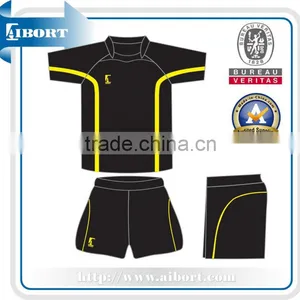 SUBRG-839 Men''s Rugby Training Sport Jersey and Shorts thumbnail-1