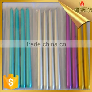 Taper Candle With Many Color China Factory Candle Household Pillar Candle thumbnail-1