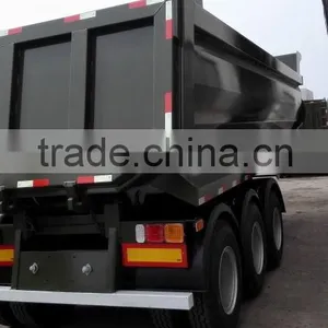 2/3 Axles Tipper Trailer /Self Dumping/Dump/Dumper Truck Semi Trailer thumbnail-3