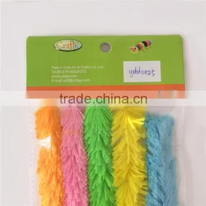 Factory Supply DIY Crafts Jumbo Loopy Fuzzy Pipe Cleaners Chenille Stems Toys for Kids or Wedding Party Decoration thumbnail-6