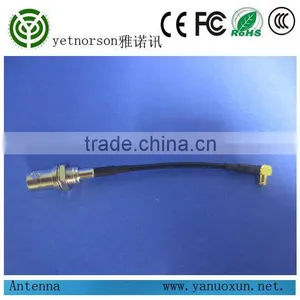Yetnorson rf Cable With RG 179 Cable Right Angle MCX to BNC Q9 Connectors thumbnail-2