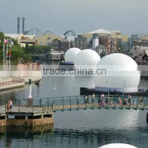 2015 Giant White Perfect Inflatable Dome Tent for Projection Quality Choice thumbnail-2