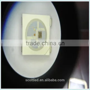 SK6812MINI-5050;SK6812 Adressable Full Color RGB 5050 LED Light Source With Black Frame;with Built-in Chip thumbnail-1