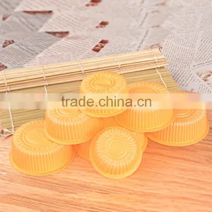 BAKEST New 35C PP Material Golden Round Shape Moon Cake Tray thumbnail-2