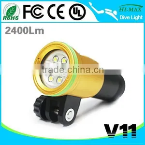 Professional Photography Led Flashlight Scuba Diving Torch thumbnail-1