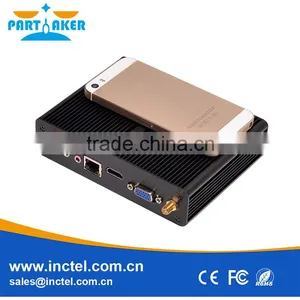 All In One PC Support 1*Mini PCIE Msata SSD Mini Htpc Aluminum Case thumbnail-1