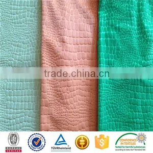 Animal Skin Square Design Velvet Fabric Wholesale 3d Embossed Korea Velvet thumbnail-1