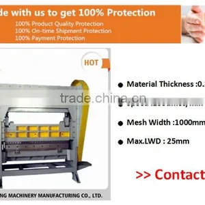 APM-16 Expanded Metal Mesh Machine and Perforated Steel Sheet Making Machine thumbnail-1
