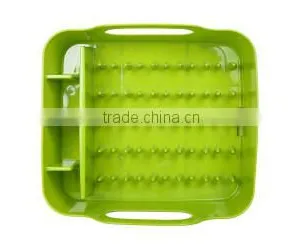 Corner Plastic Dish Drainer Rack thumbnail-3