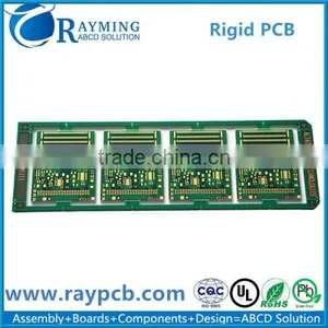 Immersion Gold Panel PCB With Carbon Oil thumbnail-1