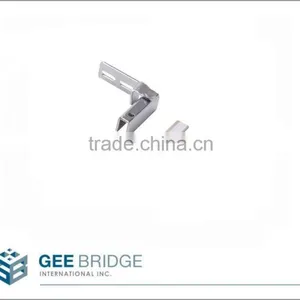 0809003 Steel Furniture Hardware Inset Glass Door Pivot Hinge thumbnail-1