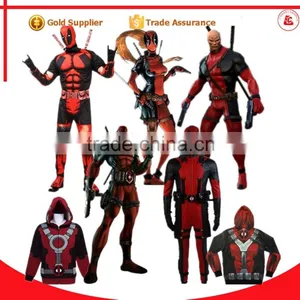 Professional Cartoon Character Adult Sex Cosplay Costumes Deadpool Costume for Men Quality Choice Most Popular thumbnail-1