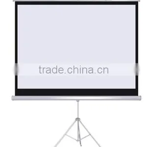 High Quality Screen Outdoor Projector Screen,projector Screen Motorized Tripod 100inch 16:9 thumbnail-2