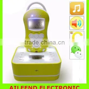 Digital Crystal Sound Sensitivity Transmission Indicator 2 Way Radios Baby Care Nanny Babysitter Wireless Audio Baby Monitor thumbnail-1