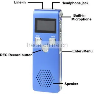 Support Telephone Recording Monitor Hearing Aid & VOR Voice 4GB MP3 Digital Voice Recorder thumbnail-5