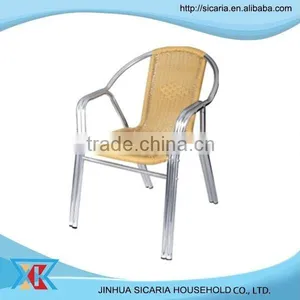 Enviromental Double Tube Rattan Chair thumbnail-1